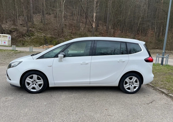 Opel Zafira cena 33900 przebieg: 266560, rok produkcji 2012 z Gdynia małe 137